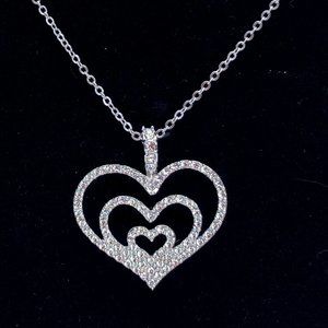 Nolan Miller's Gracious 3 Heart Pendant